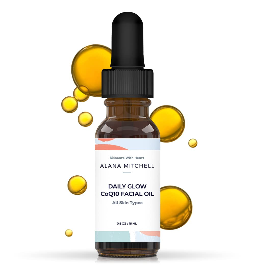 Daily Glow Coq10 Facial Oil Radiant, Anti-Aging, Moisturizing, Nourishing