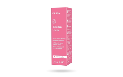 Elastin Shots Antigravity Face Serum - Improve Skin'S Elasticity - Defends Skin against Aging Processes - Fast Absorption - Lightweight Formula - Dermatologically Tested - 1.01 Oz
