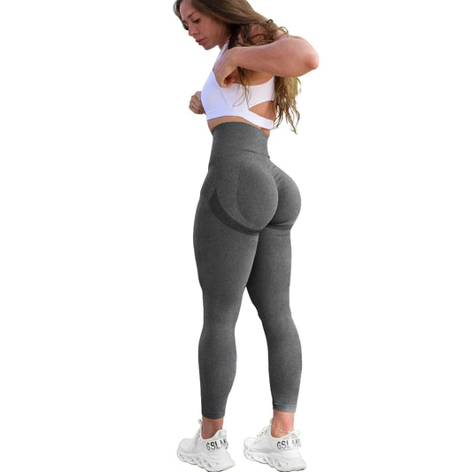 OQQ Women's Seamless Sports Leggings for Autumn and Winter, Available in XS - XL, Ideal for Yoga and Fitness Activities