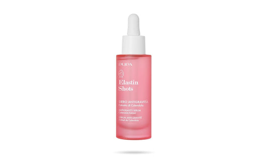 Elastin Shots Antigravity Face Serum - Improve Skin'S Elasticity - Defends Skin against Aging Processes - Fast Absorption - Lightweight Formula - Dermatologically Tested - 1.01 Oz